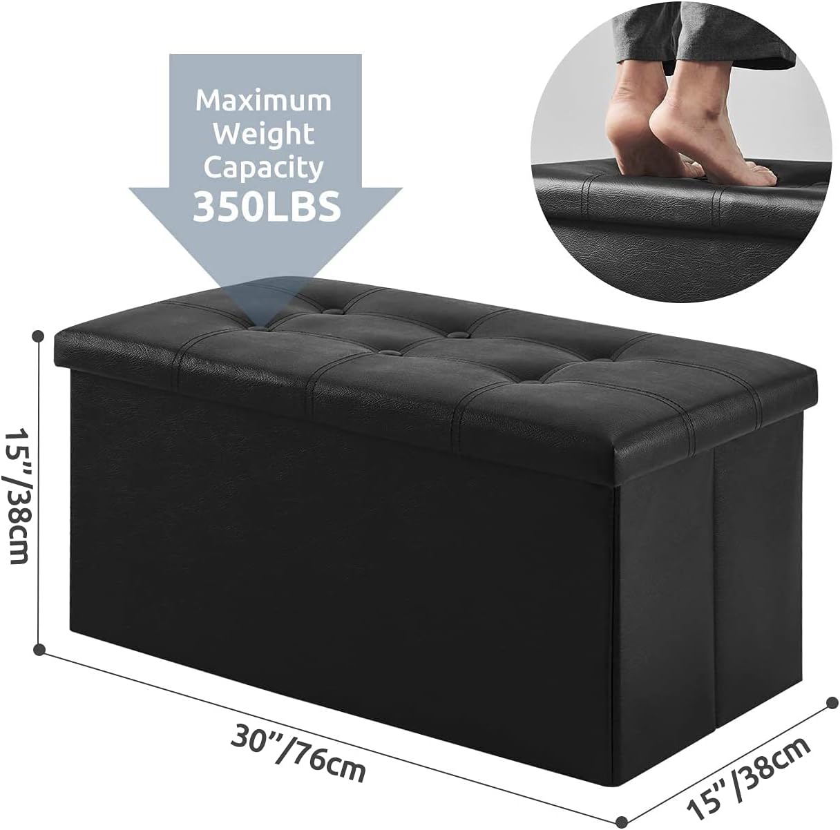 Storage Ottoman Bench