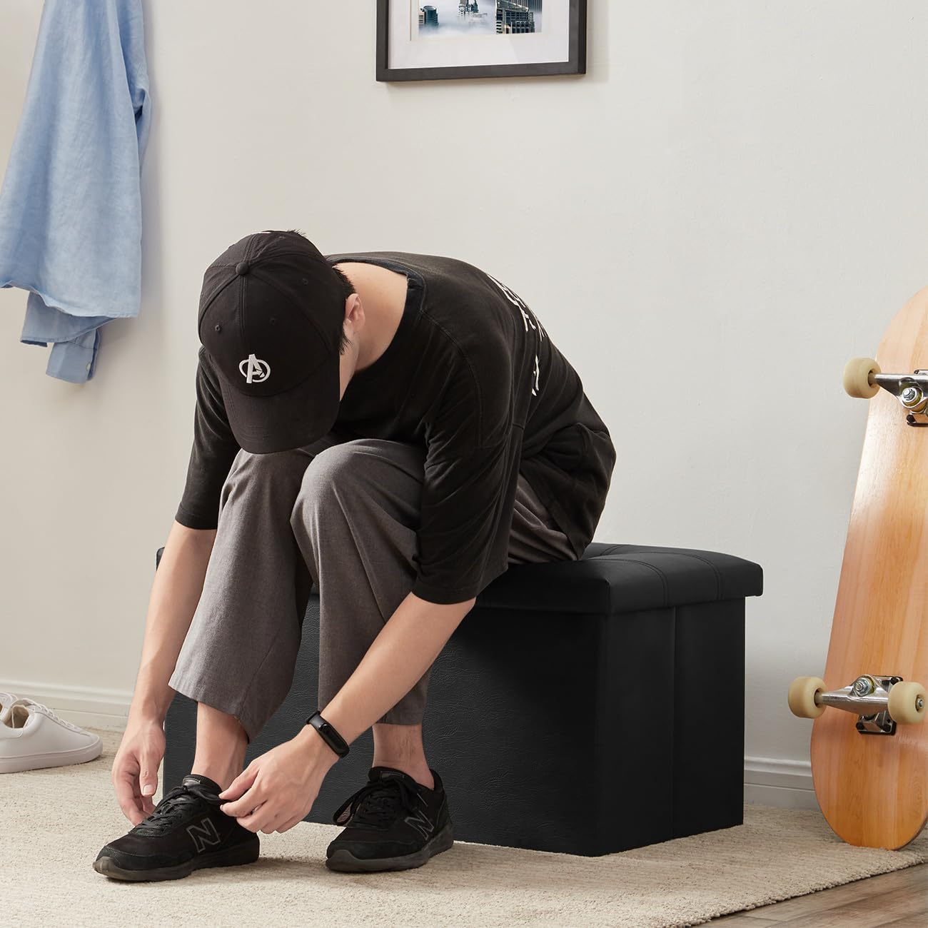 Storage Ottoman Bench