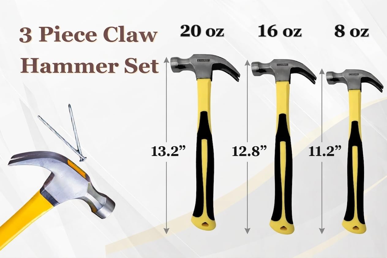 Hammer Set 3-Piece