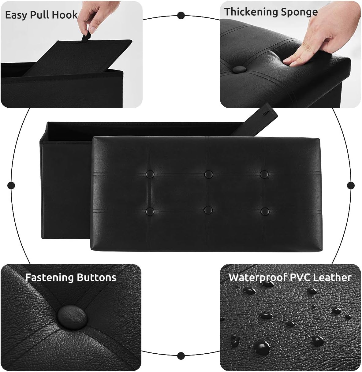 Storage Ottoman Bench