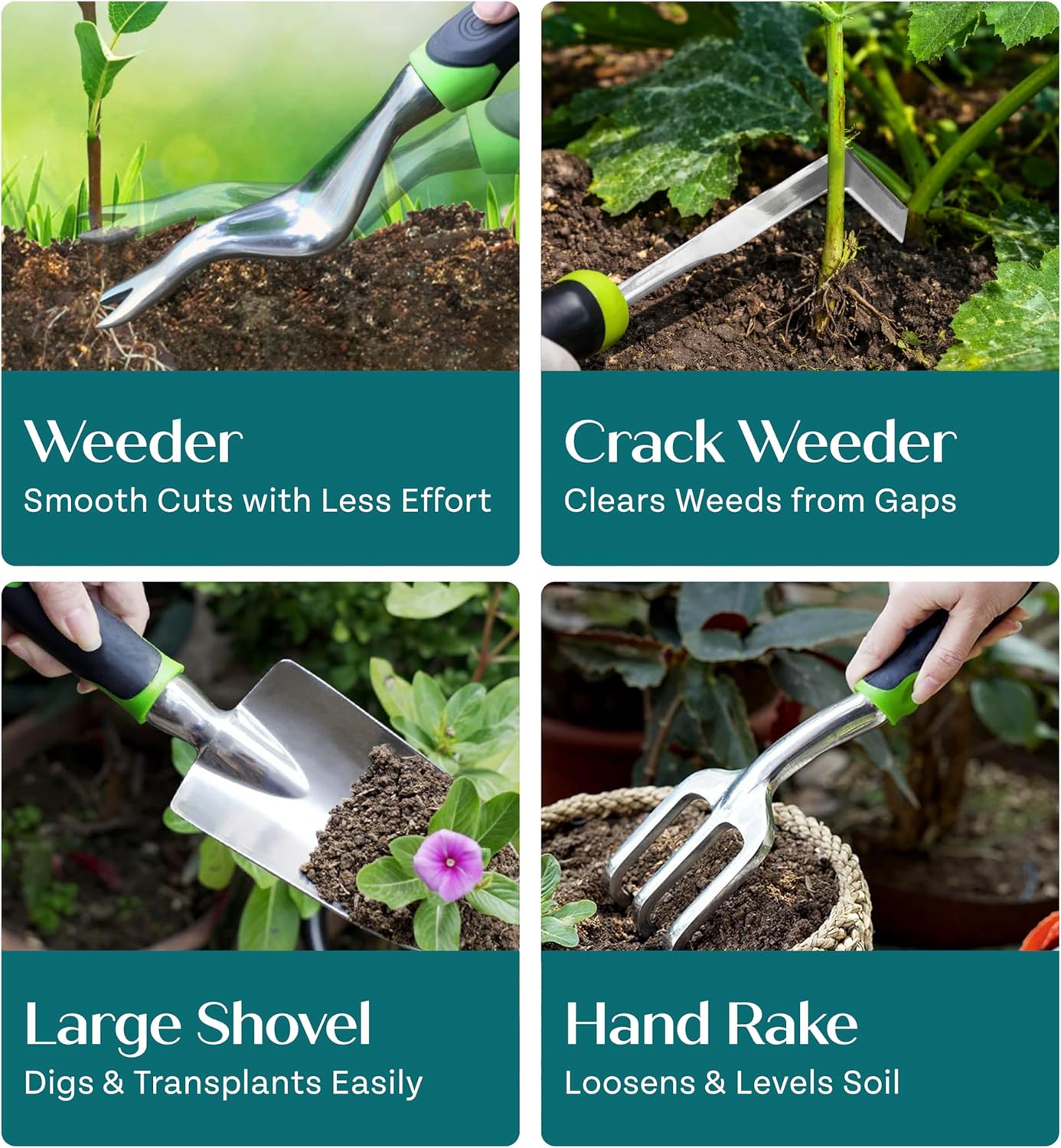 Garden Tool Set 7-Piece