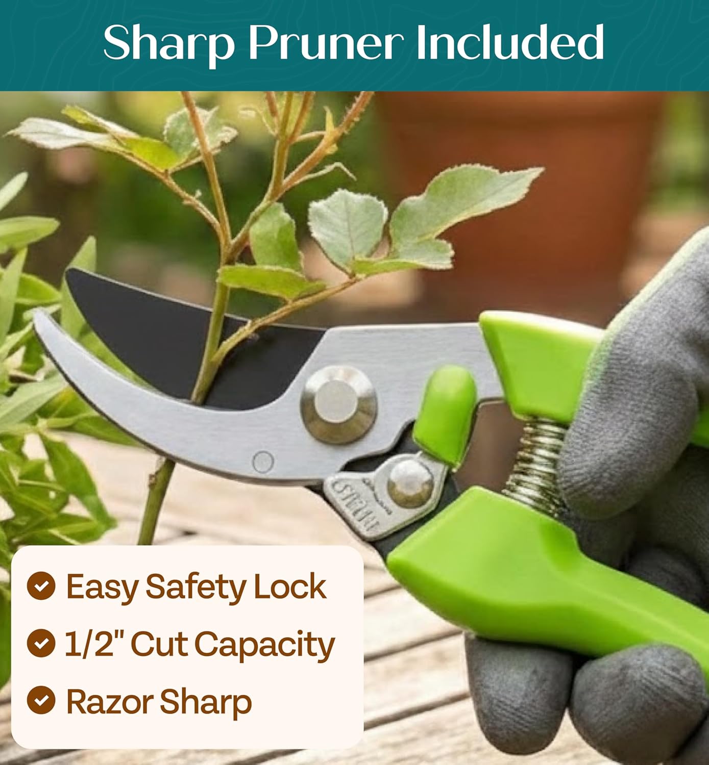 Garden Tool Set 7-Piece