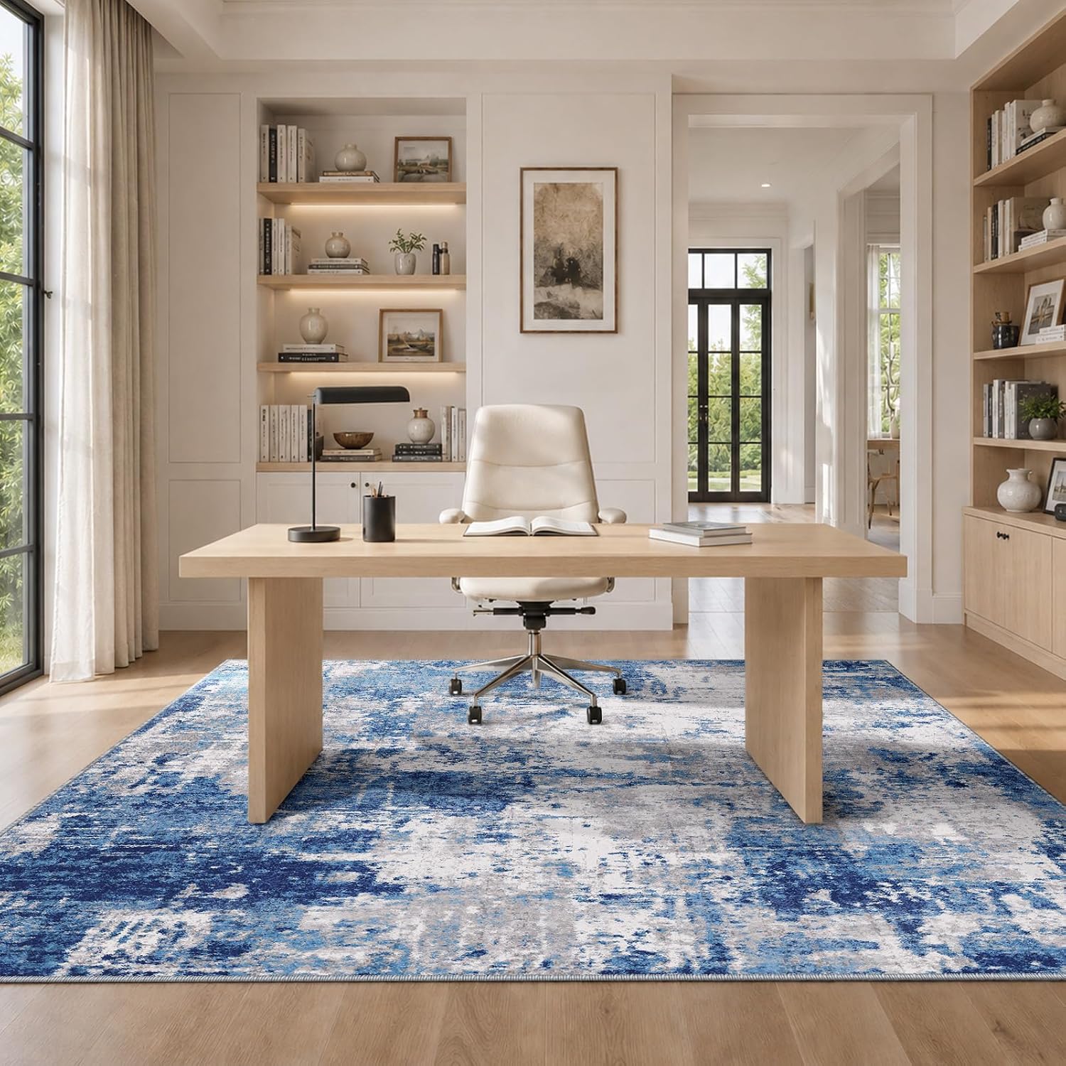 Non-Slip Area Rug 5×7 ft