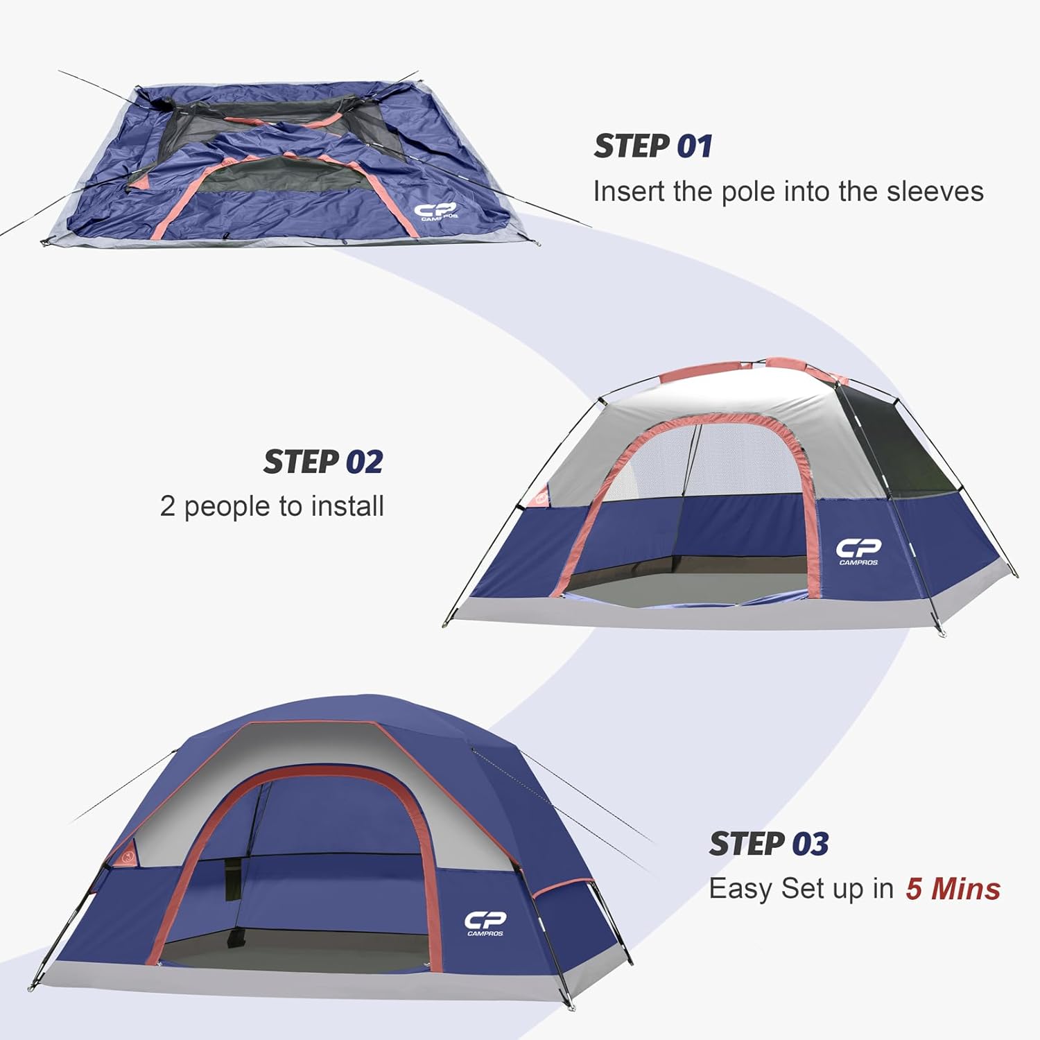 Camping Tent 4-Person