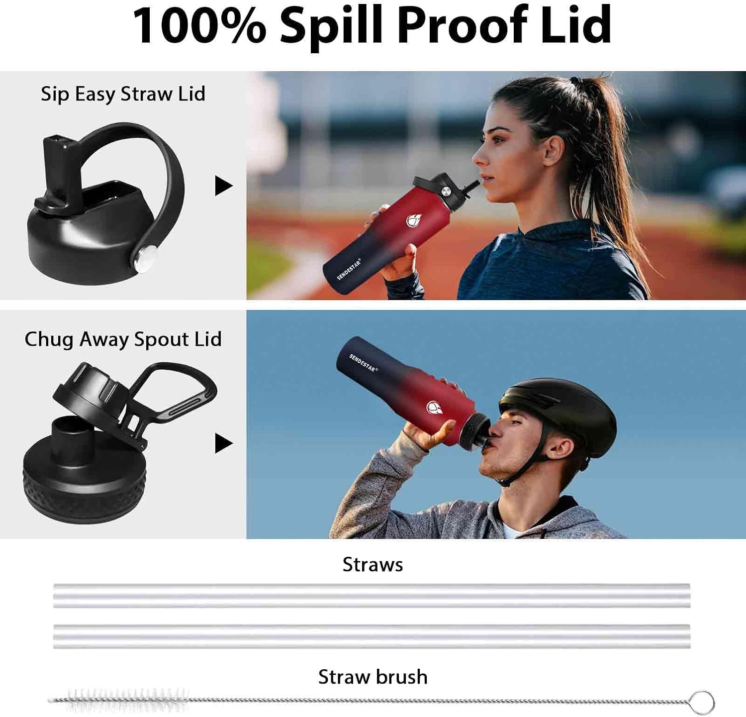 Insulated Water Bottle 32oz