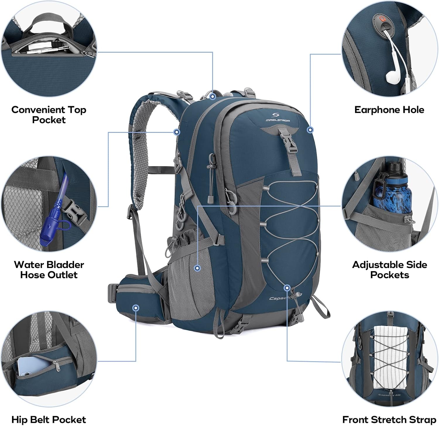 Hiking Backpack 40L