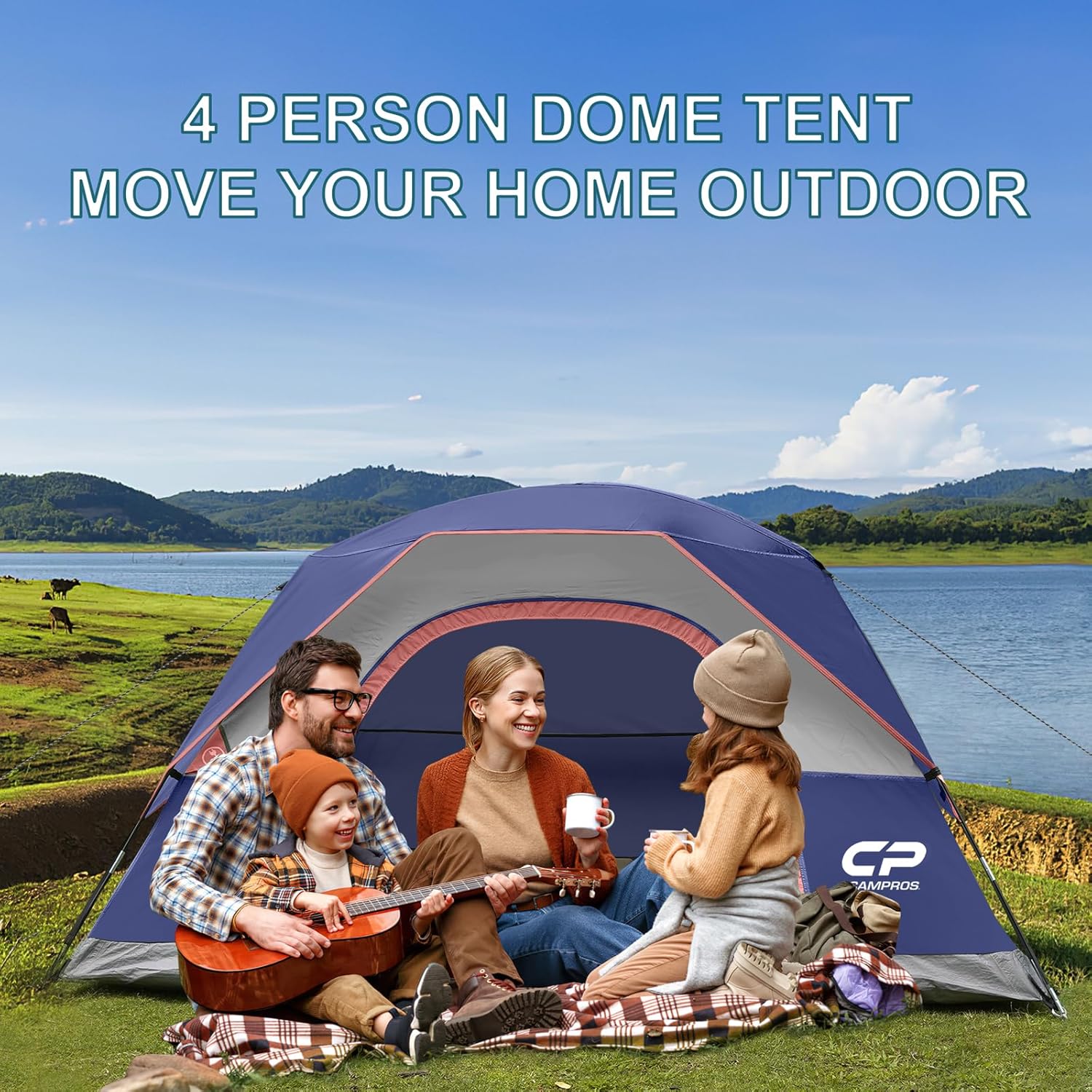 Camping Tent 4-Person