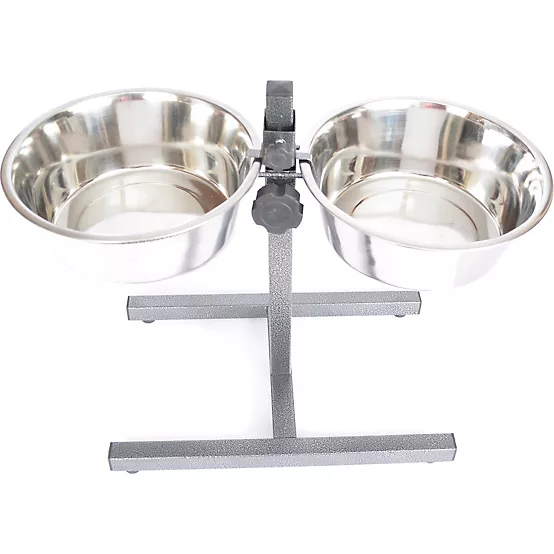 Stainless Steel Pet Bowls Set