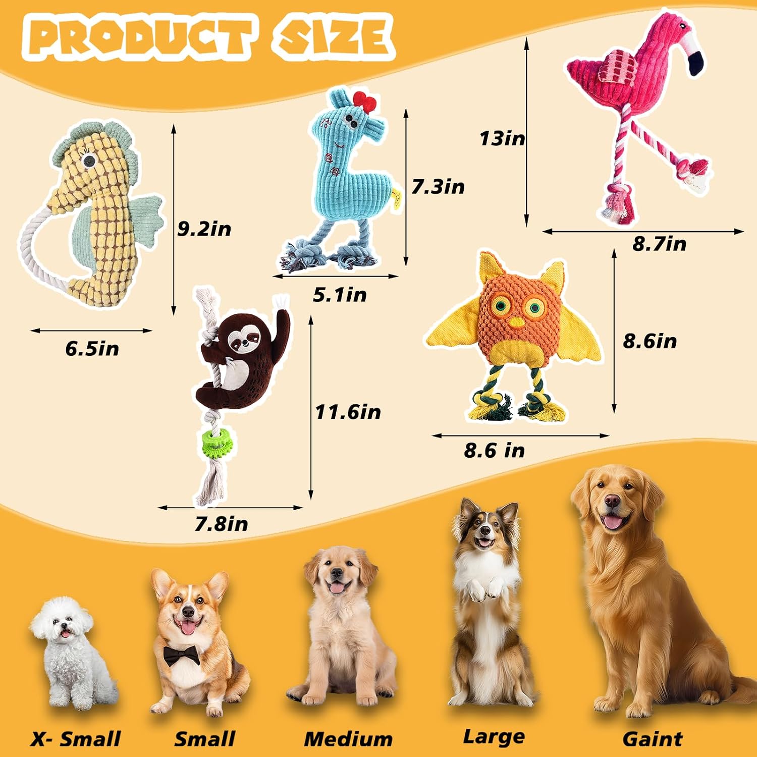 Interactive Dog Toys Pack 5-Piece