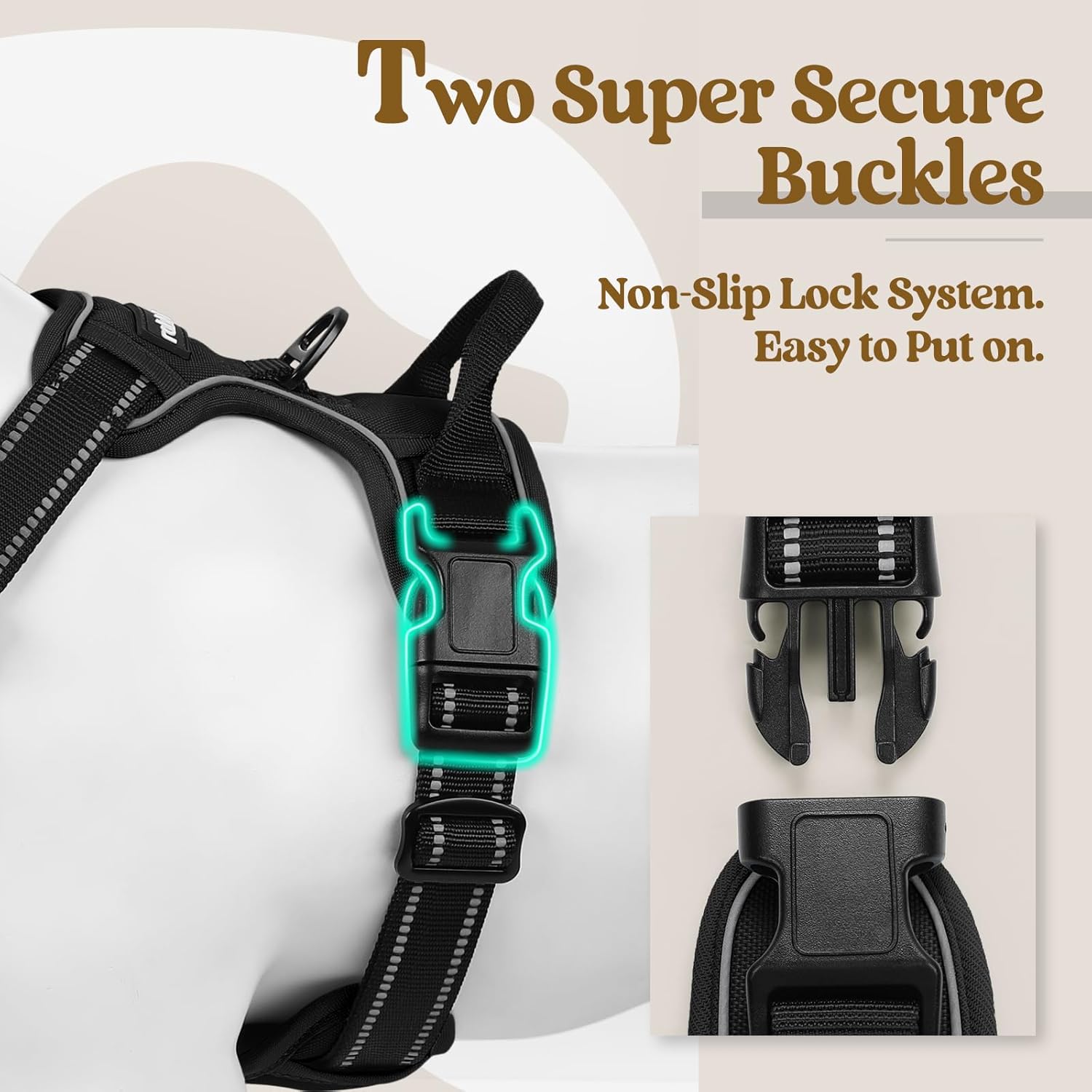 No-Pull Dog Harness with Leash