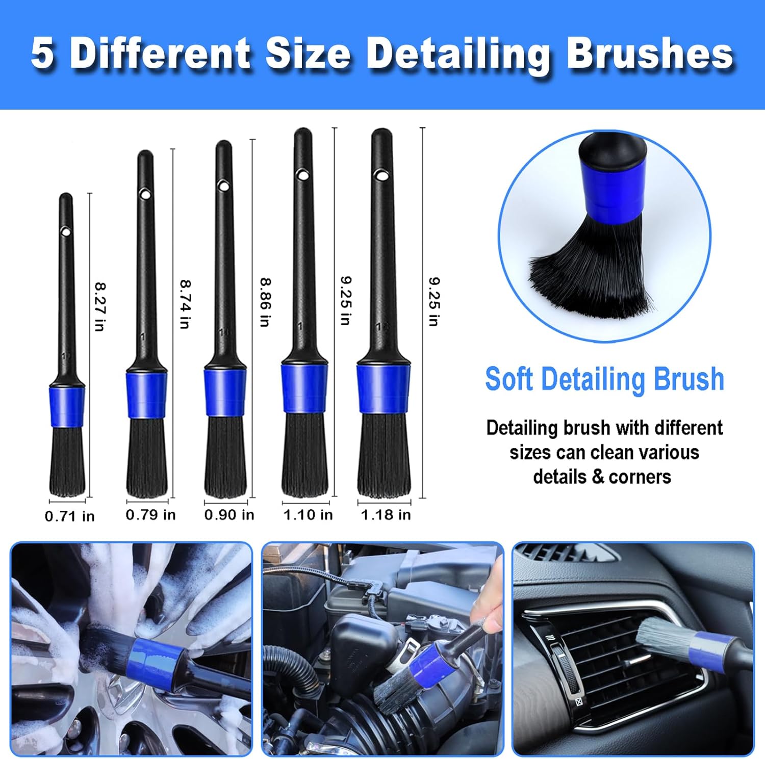 Car Cleaning Kit 12-Piece