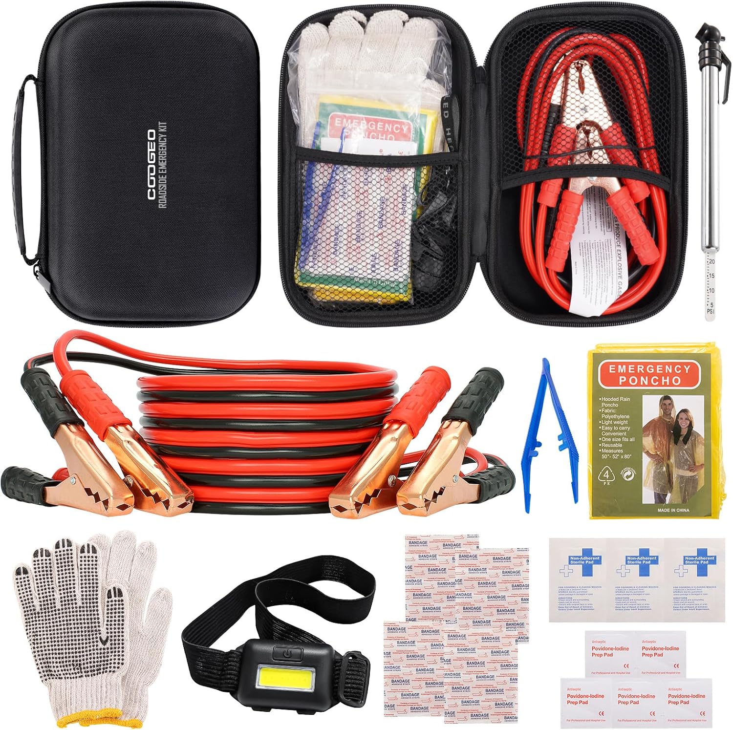 Emergency Roadside Kit 80-Piece