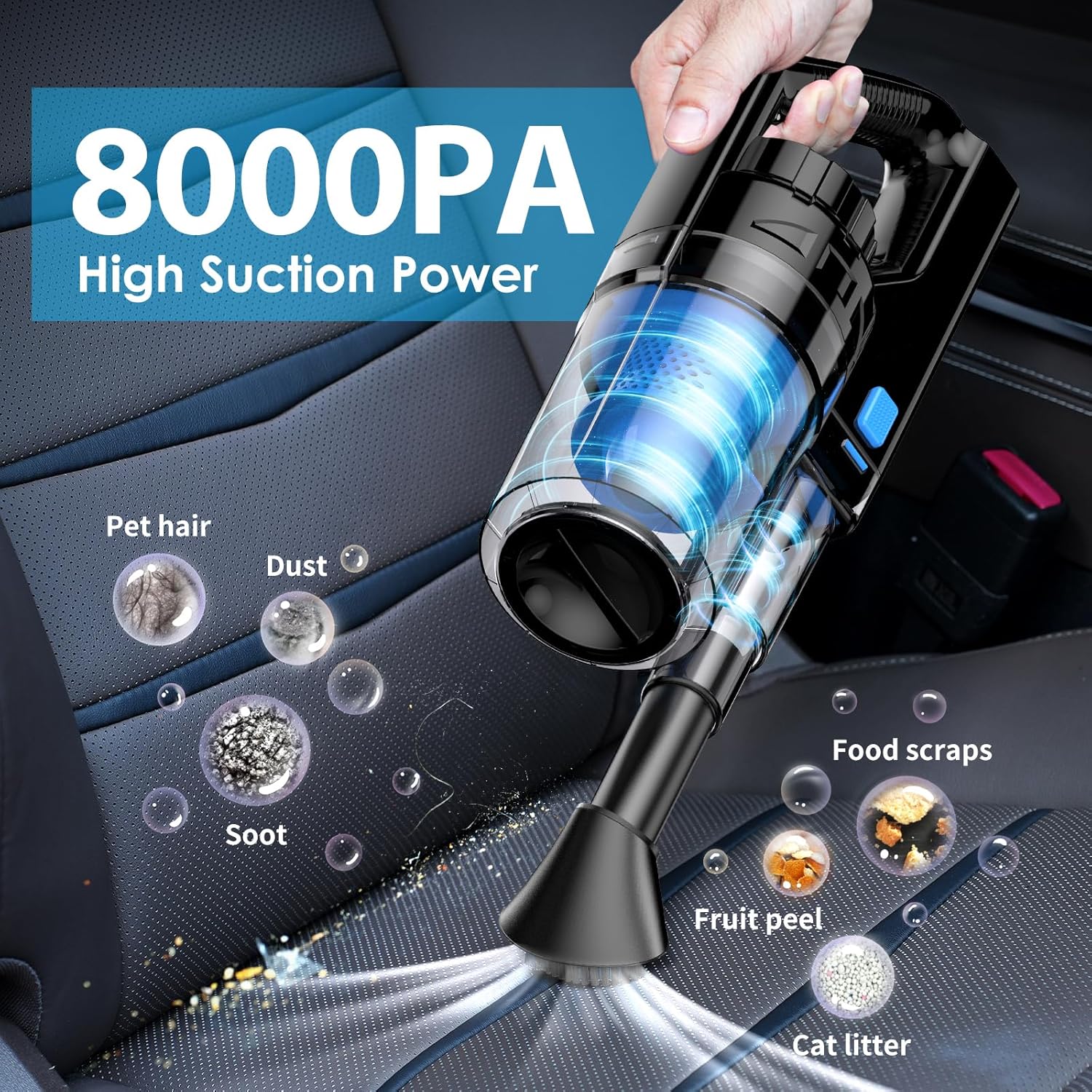 Car Cleaning Kit 12-Piece